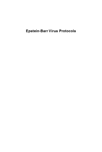 Epstein-Barr Virus Protocols