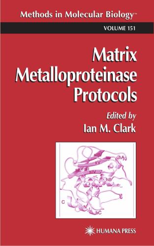 Matrix Metalloproteinase Protocols. Chapter 7 is absent