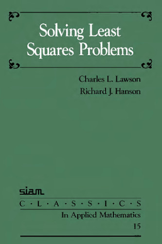 Solving least squares problems