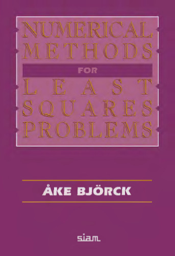 Numerical Methods for Least Squares Problems