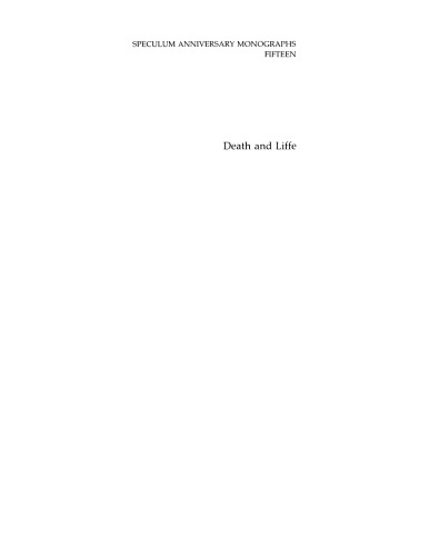 Death and liffe