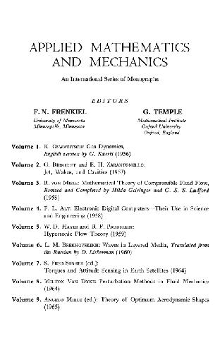 Perturbation methods in fluid mechanics