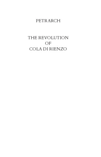 The Revolution of Cola di Rienzo