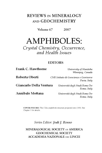 Amphiboles: Crystal Chemistry, Occurrence, and Health Issues