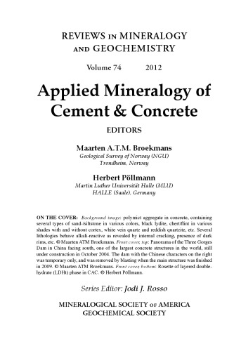 Applied Mineralogy of Cement & Concrete