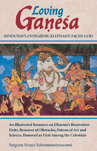 Loving Ganesa. Hindouism's endearing elephant-faced God