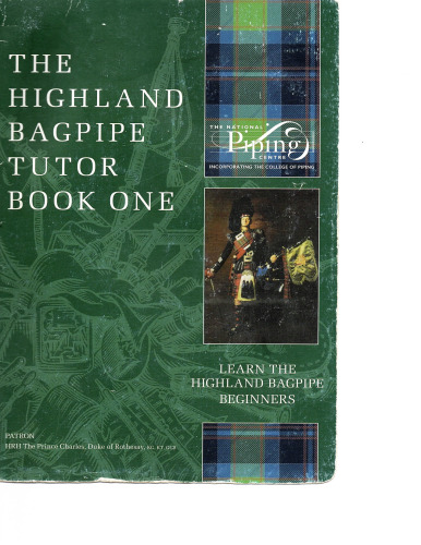 The Highland Bagpipe Tutor