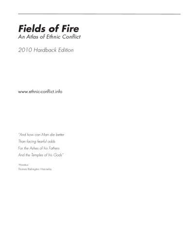 Fields of fire : an atlas of ethnic conflict