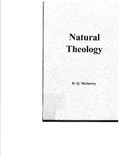 Natural theology