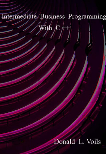 Intermediate business programming with C++