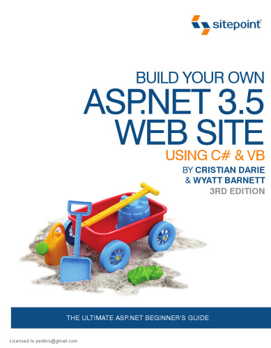 Build Your Own ASP.NET 3.5 Web Site Using C# & VB