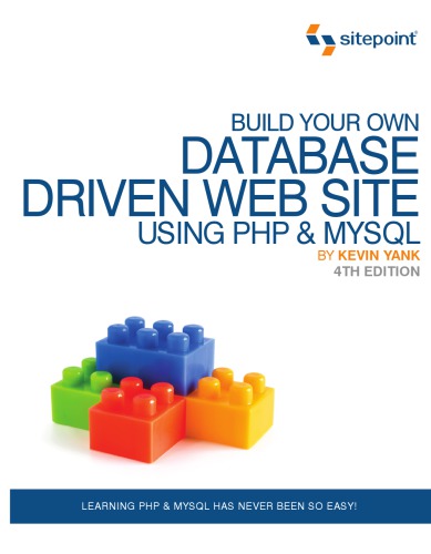 Build your own database driven website using PHP & MySQL