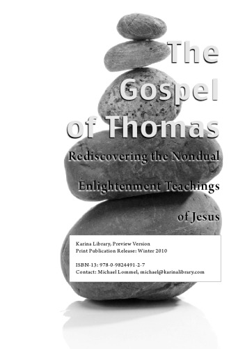 The Gospel of Thomas: The Enlightenment Teachings of Jesus