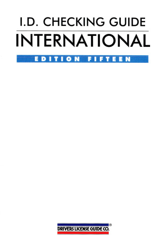 I.D. Checking Guide: International