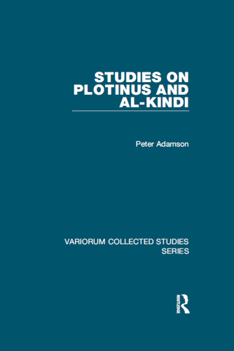 Studies on Plotinus and al-Kindī