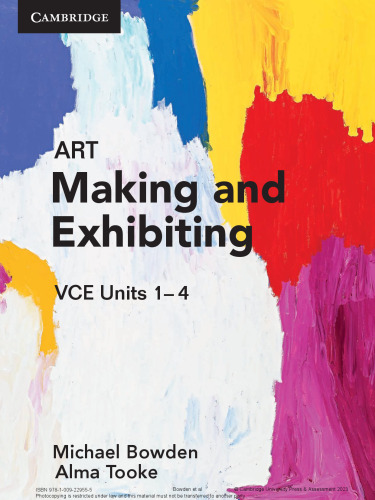 Art Making and Exhibiting VCE Units 1–4