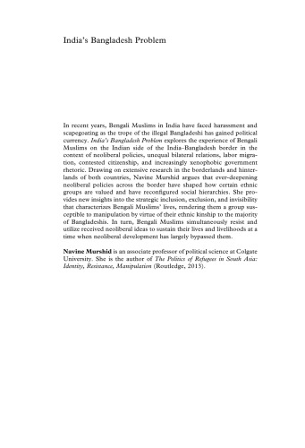 India’s Bangladesh Problem: The Marginalization of Bengali Muslims in Neoliberal Times
