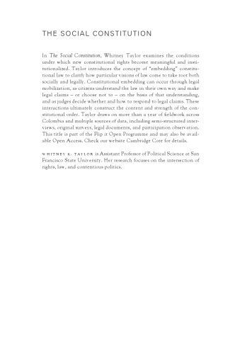 The Social Constitution: Embedding Social Rights Through Legal Mobilization