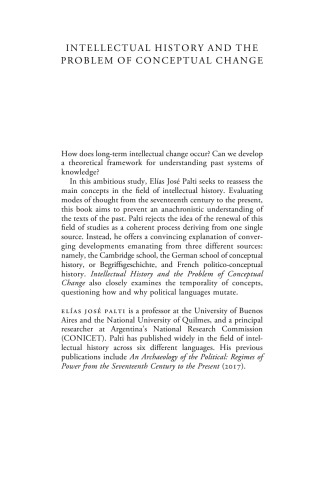 Intellectual History and the Problem of Conceptual Change