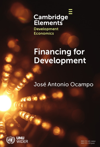Financing for Development: The Global Agenda