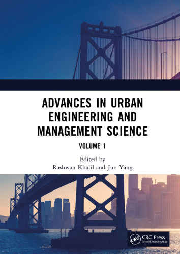 Advances in Urban Engineering and Management Science