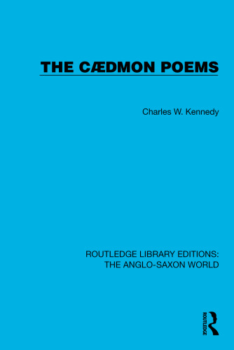 Routledge Library Editions: The Anglo-Saxon World