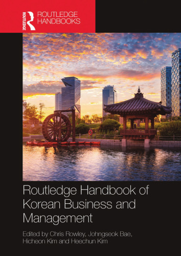 Routledge Handbook of Korean Business and Management