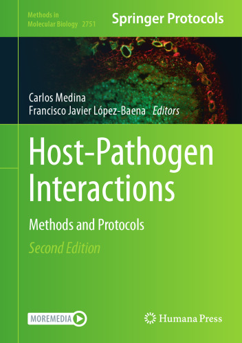 Host-Pathogen Interactions. Methods and Protocols