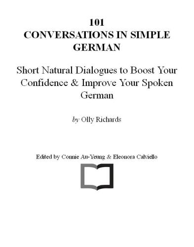 101 Conversations in Simple German