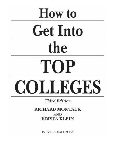 How to Get Into the Top Colleges