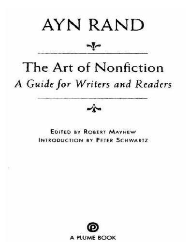 The art of nonfiction : a guide for writers and readers