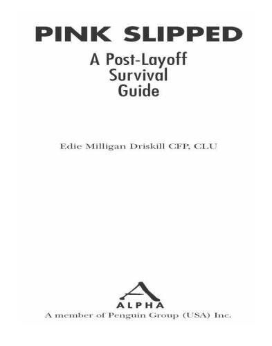 Pink Slipped: A Post-Layoff Survival Guide