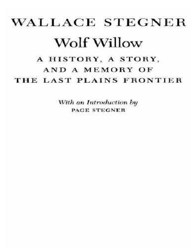 Wolf Willow