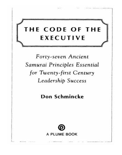 The Code of the Executive