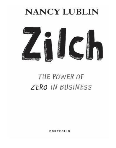 Zilch: The Power of Zero in Business