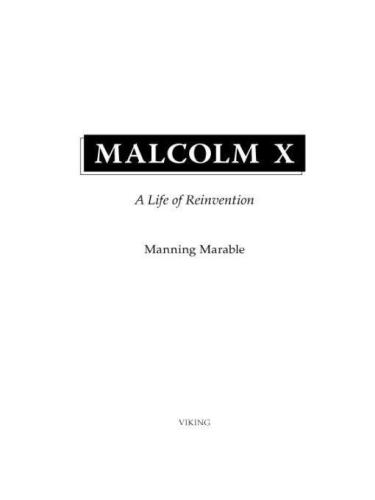 Malcolm X: A Life of Reinvention