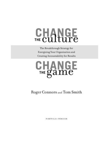 Change the Culture, Change the Game