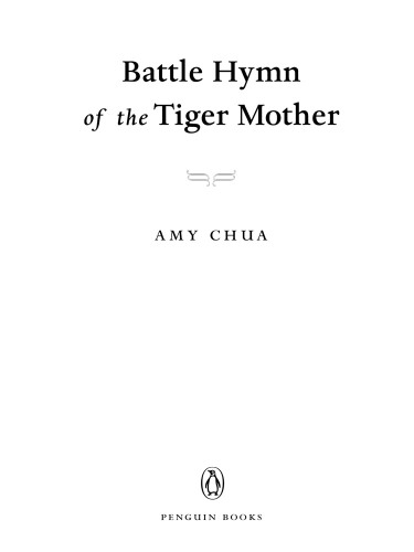 Battle Hymn of the Tiger Mother