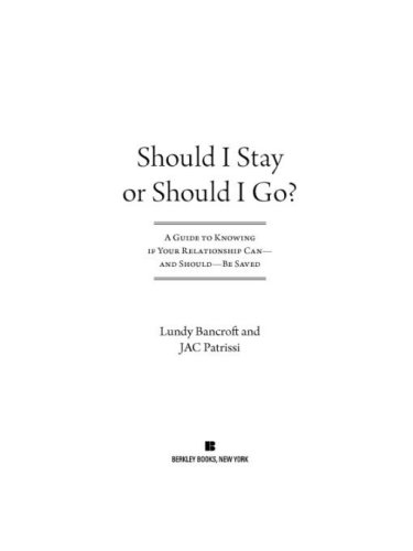 Should I Stay or Should I Go?
