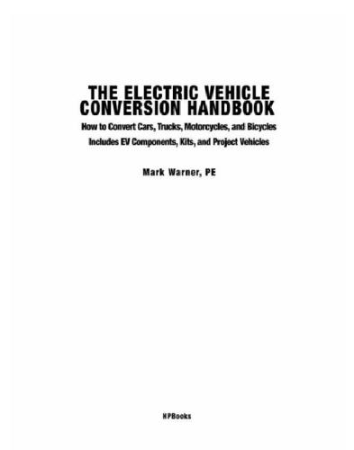The Electric Vehicle Conversion Handbook HP1568