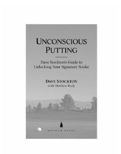 Unconscious Putting