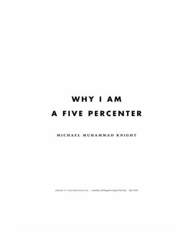 Why I Am a Five Percenter