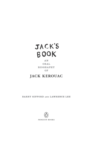 Jack's book: an oral biography of Jack Kerouac