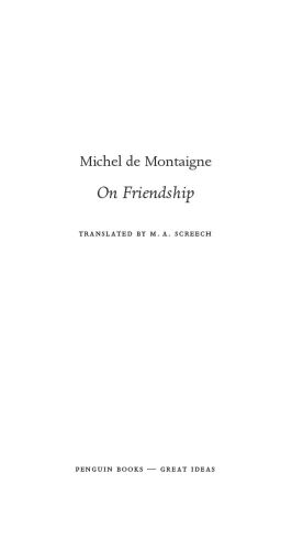On Friendship