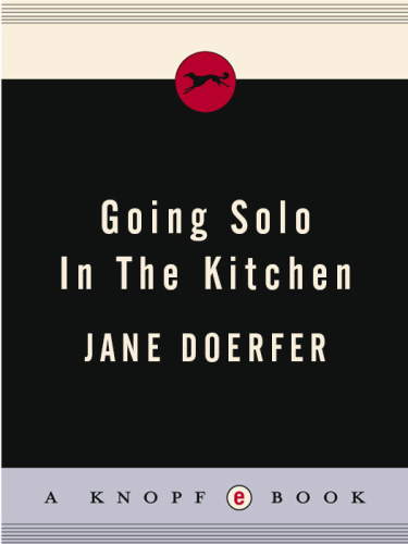 Going Solo in the Kitchen