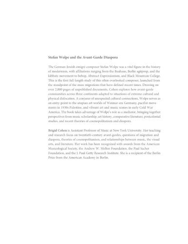 Stefan Wolpe and the avant-garde diaspora
