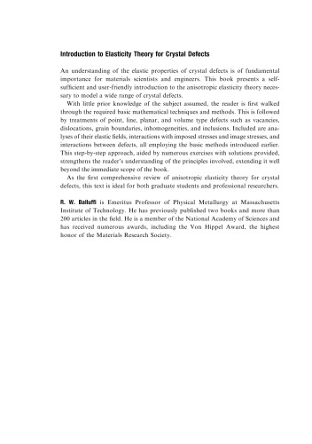 Introduction to elasticity theory for crystal defects