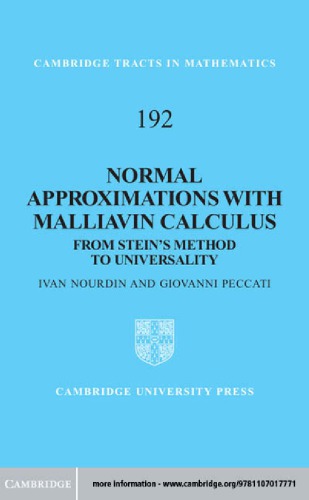 Normal approximations with Malliavin calculus