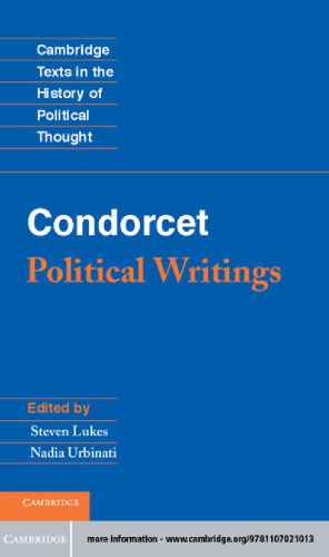 Condorcet: Political Writings