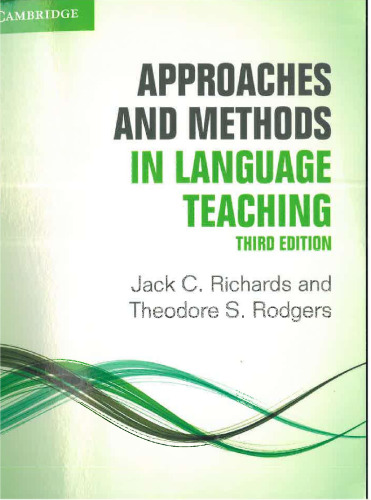 Approaches and Methods in Language Teaching